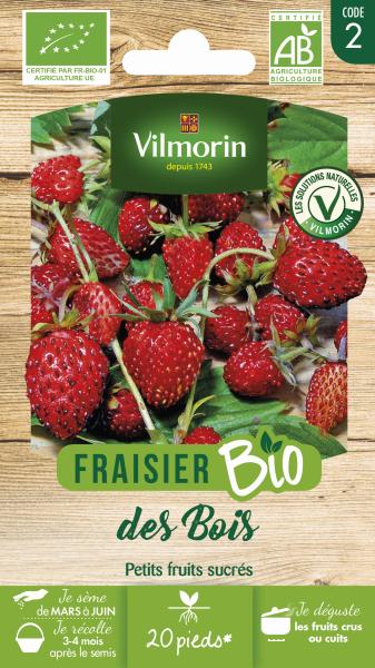Potagères - Fraisier des Bois - BIO - PACKAGING_RECTO